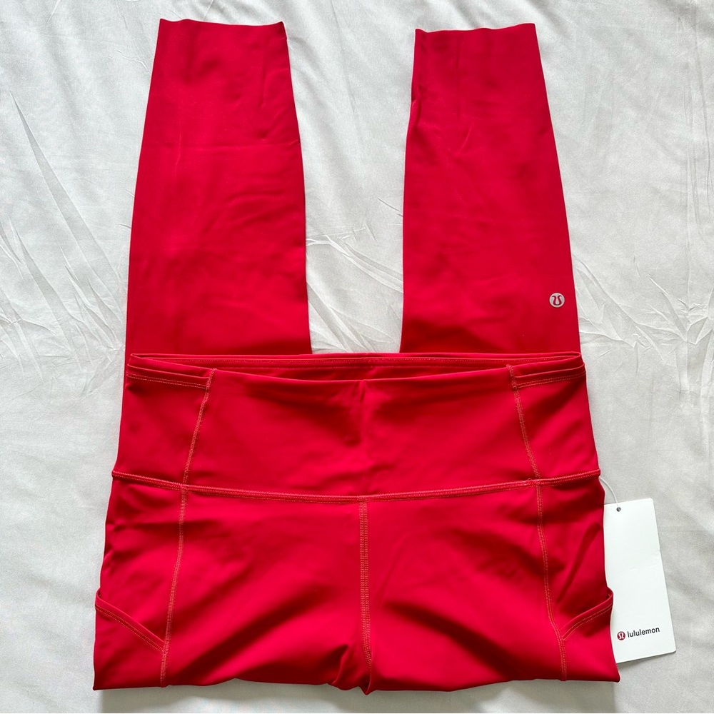 lululemon athletica Bold Scarlet Leggings